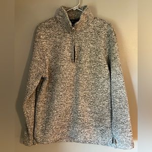 Beverly Hills Polo Club Grey 1/4 Zip - size (M)